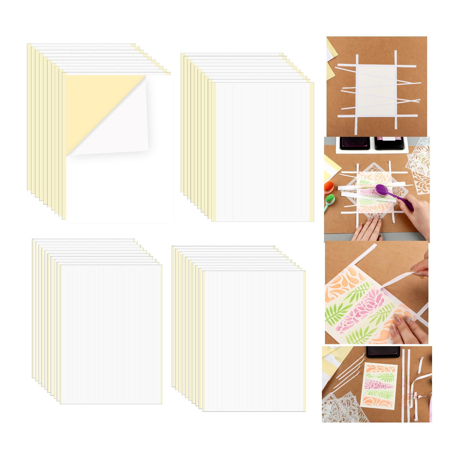Papier masquage adhésif repositionnable pour réussir vos aquarelles et carnets de voyage