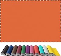 Vista 14 de Manteles individuales de papel, desechables, borde festoneado (100, rojo)