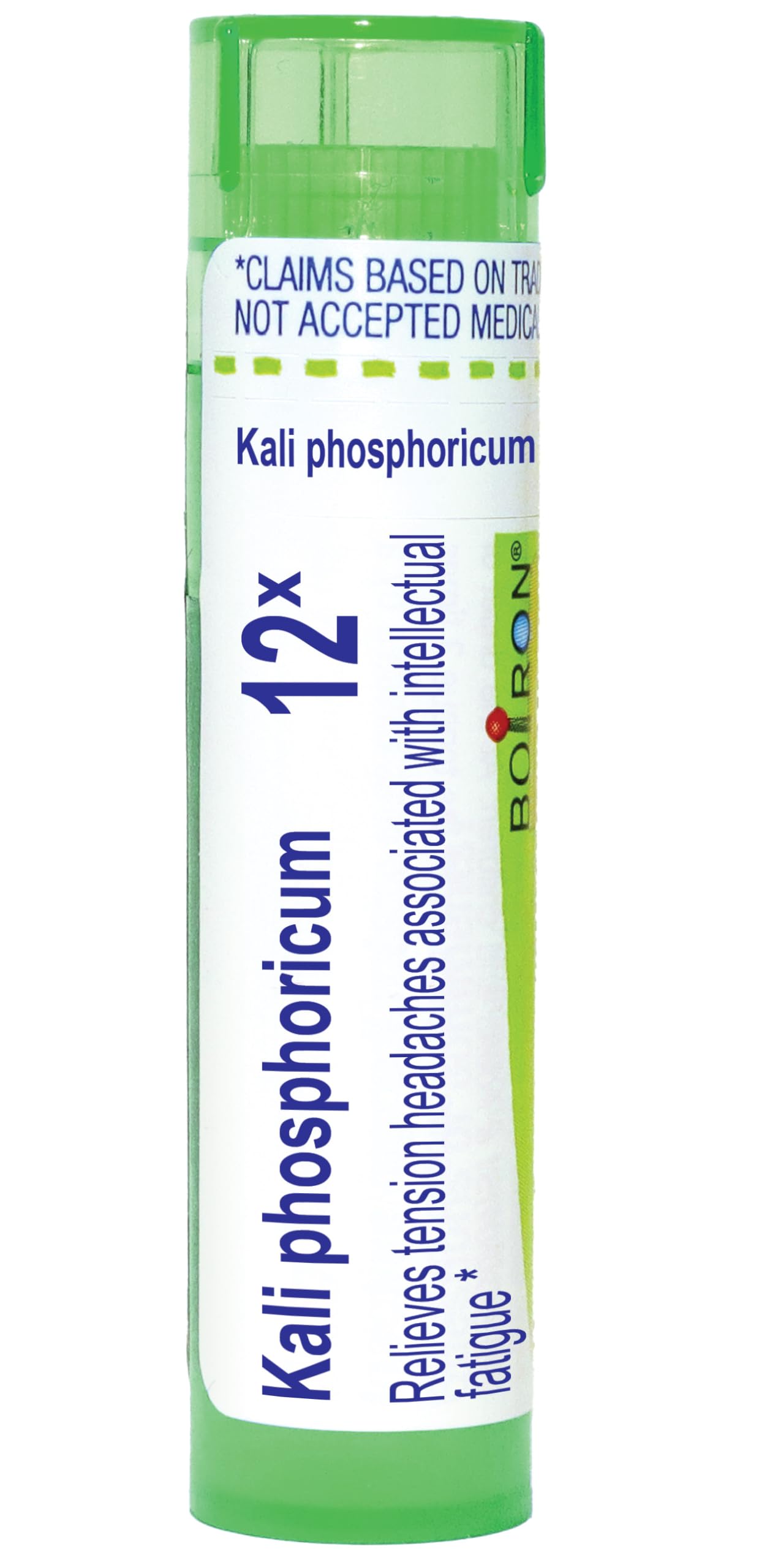 Boiron Kali Phosphoricum 12X for Tension Headachess Associated with Intellectual Fatigue - 80 Pellets