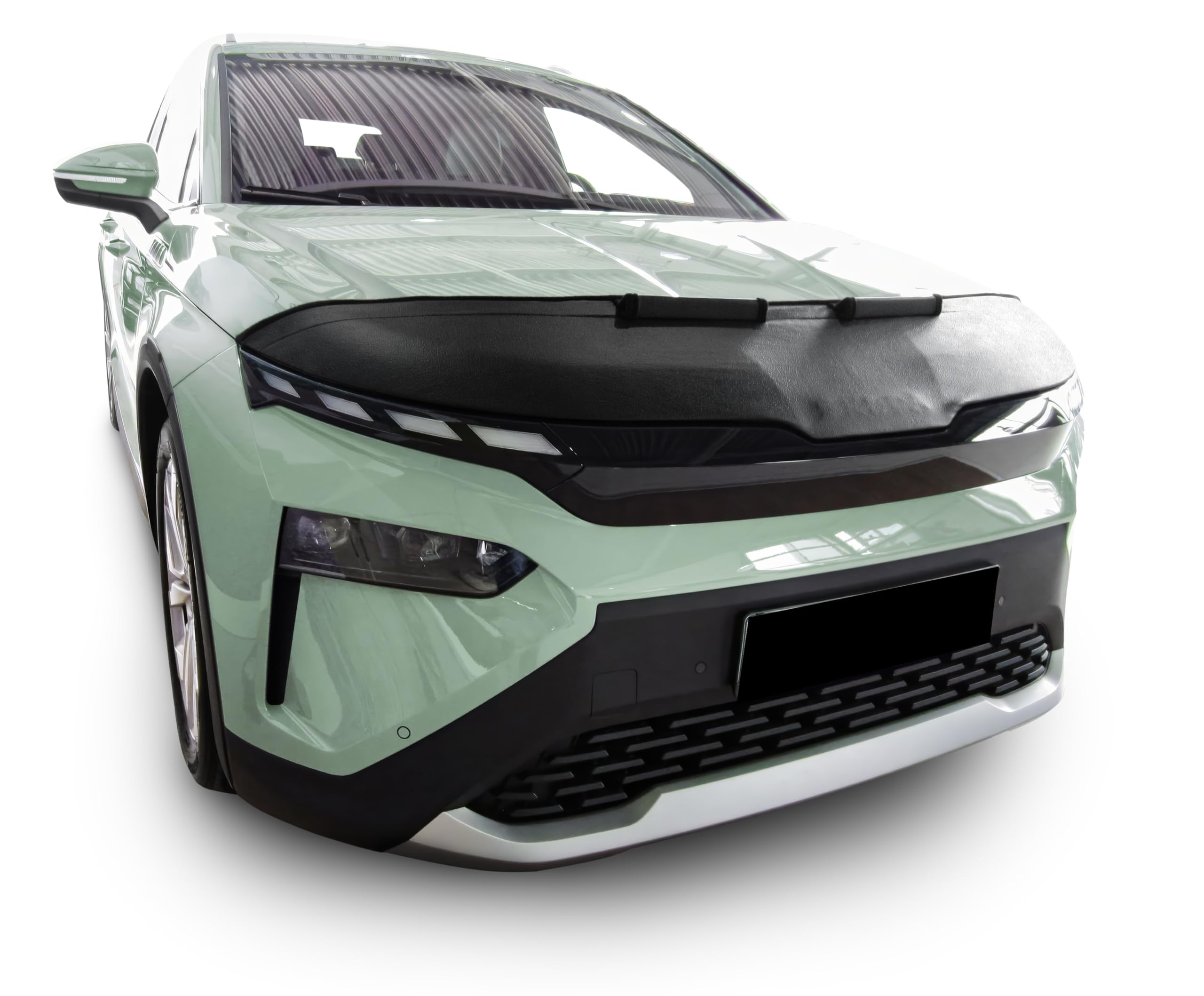 AB3-00858 AUTO-BRA compatibile con Skoda Elroq a partire dal 2025 protezione antifurto di pietra Bonnet Bra Haubenbra