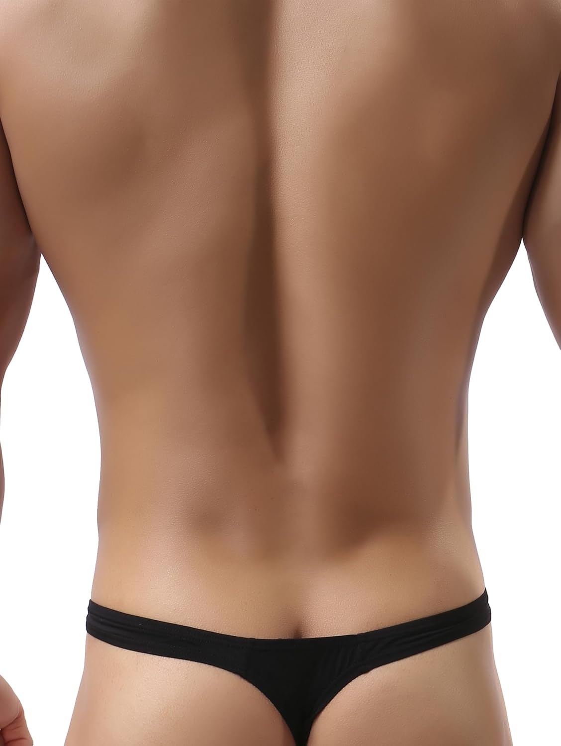 iKingsky Men's Low Rise Pouch Thong Sexy T-back Underwear - Image 6