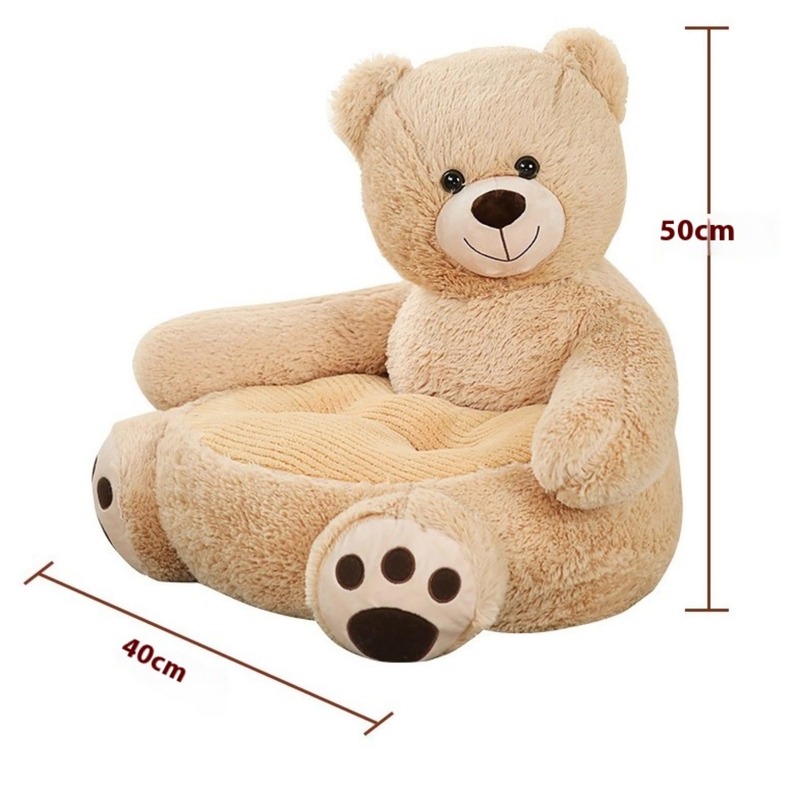 Sofá infantil para niño, sillón de peluche de bebé, sofá cama