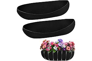 2PCS Window Box Insert Fabric Planters
