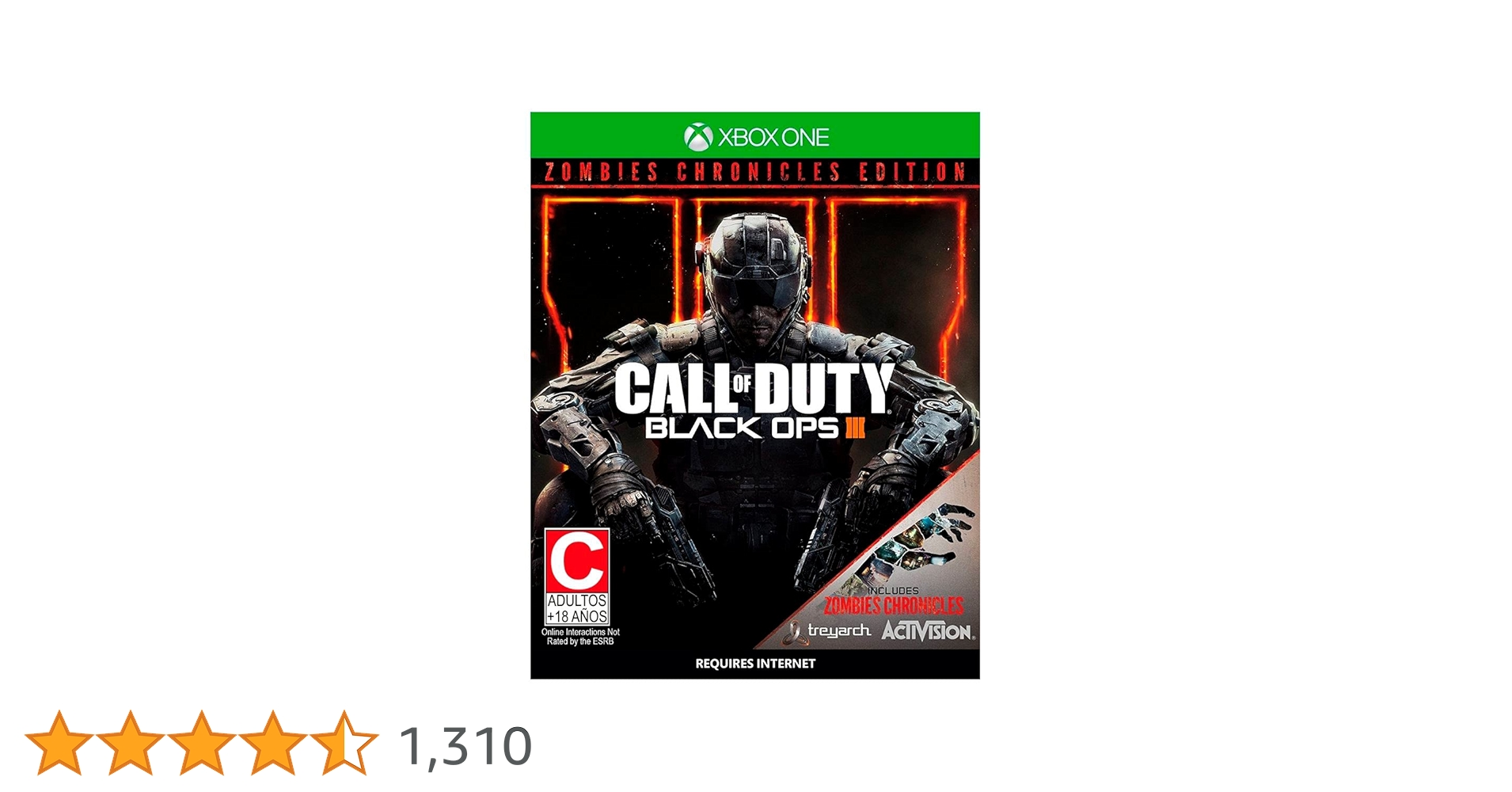 Call of Duty Black Ops III Zombie Chronicles - Xbox One