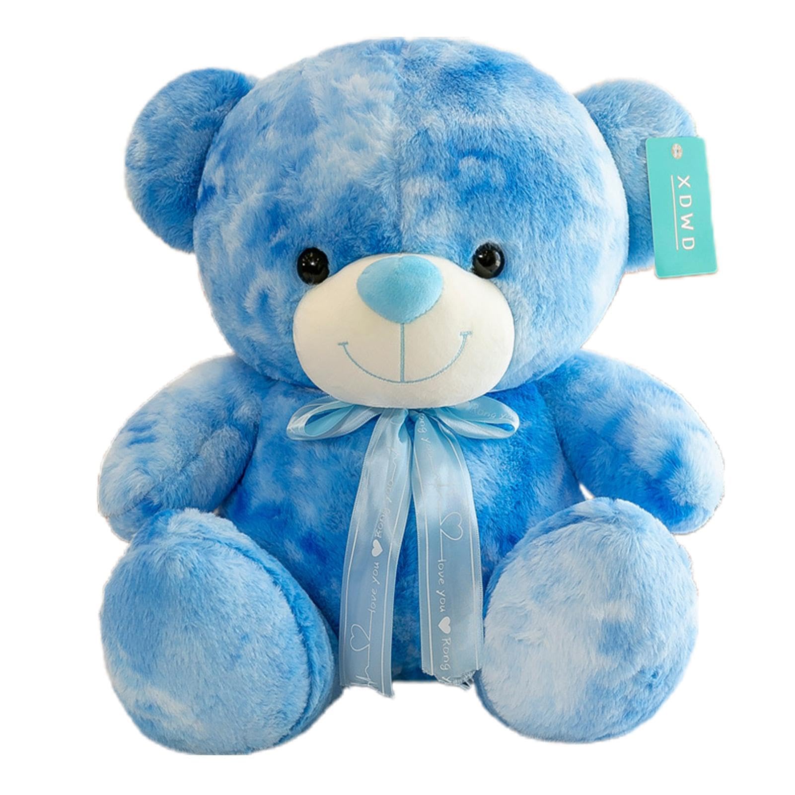 水色クマのぬいぐるみ Amazon.co.jp: 座っているクマのぬいぐるみ、クマのぬいぐるみ