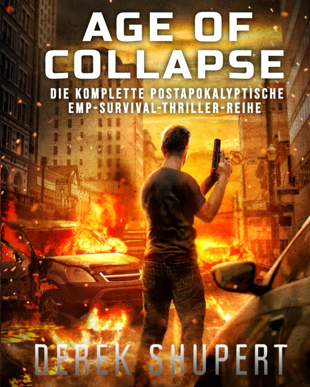 AGE OF COLLAPSE: DIE KOMPLETTE POSTAPOKALYPTISCHE EMP-SURVIVAL-THRILLER-REIHE (BÜCHER 1-5)