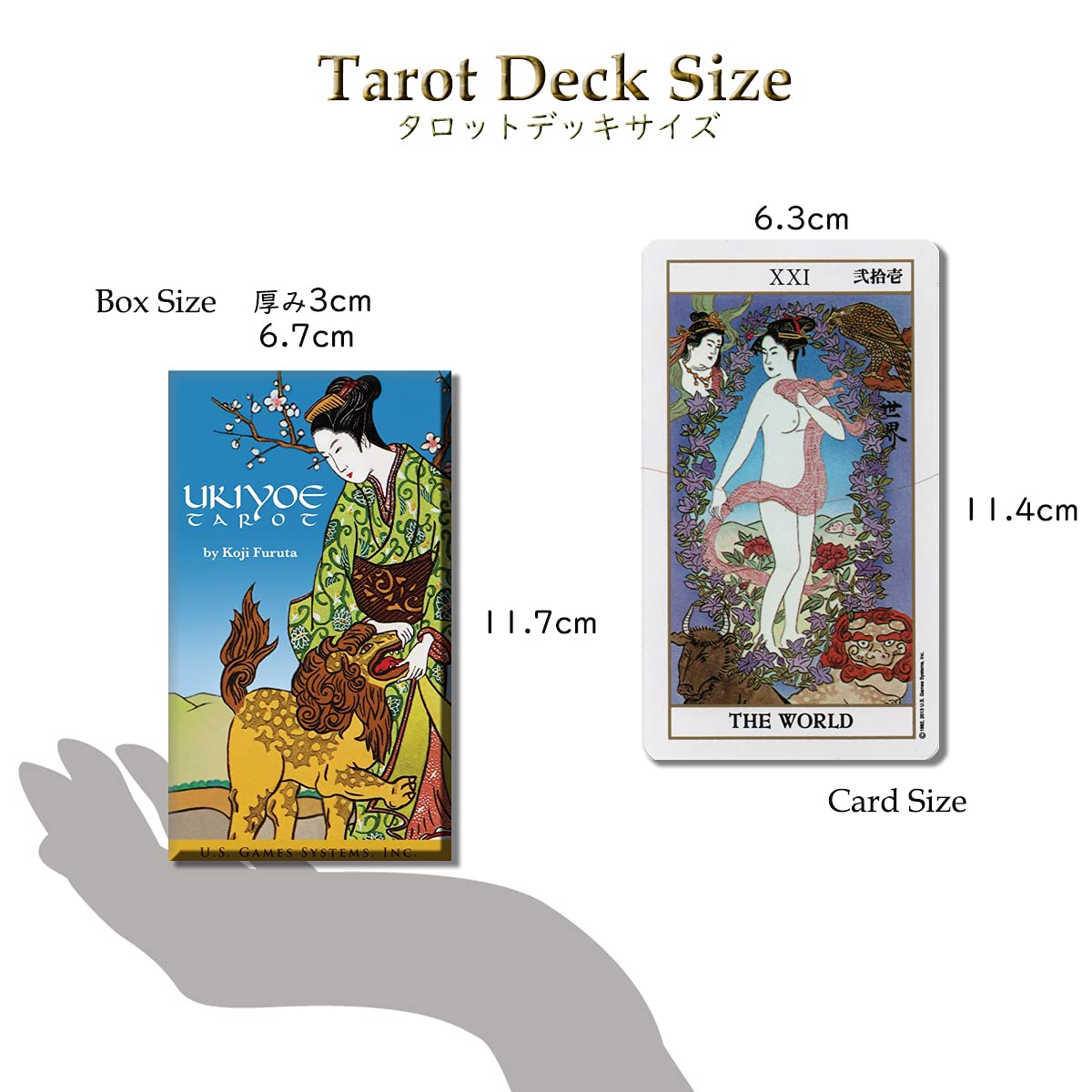 Amazon.co.jp: LANG(ラング) タロットカード ライダー版 78枚【浮世絵