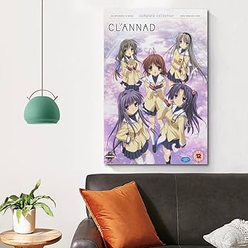 Amazon.co.jp: Clannadポスターアニメポスター枠壁アート