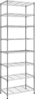 REGILLER 8-Wire Shelving Metal Storage Rack A...,