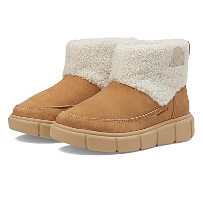 SOREL Kids Sorel Explorer III Slip On Cozy WP (Little Kid/Big Kid) Kids Shoes Tawny Buff/Natural