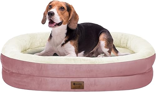 Miniatura 16 de Cama ortopédica lavable grande para perros: Cama impermeable para mascotas con respaldos - Funda extraíble y lavable para cama de perro grande de