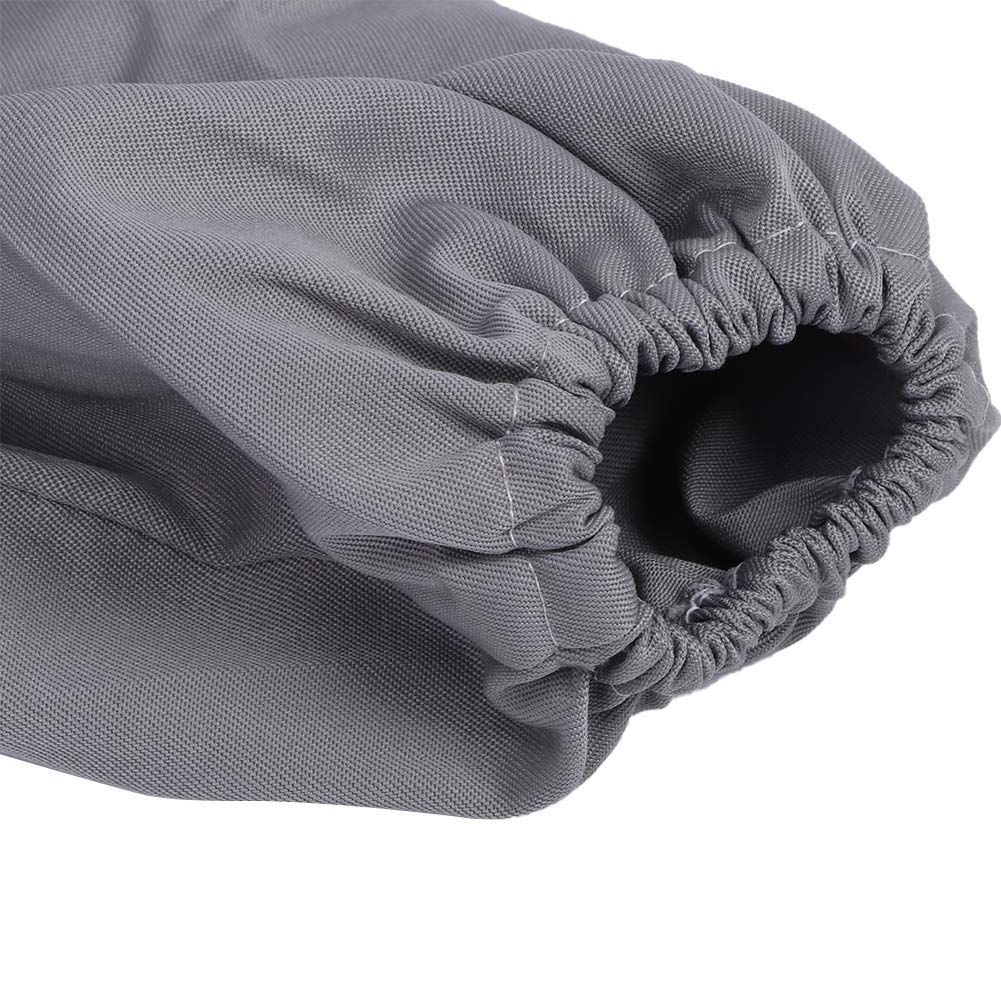 SIXRUN Giacca da Apicoltore Tuta da Ape in Cotone Poliestere con Doppie Cerniere Velo Pieghevole Grembiule Copertura Viso Vestibilità Traspirante per Apicoltori Ispezione dell'alveare e Lavoro in