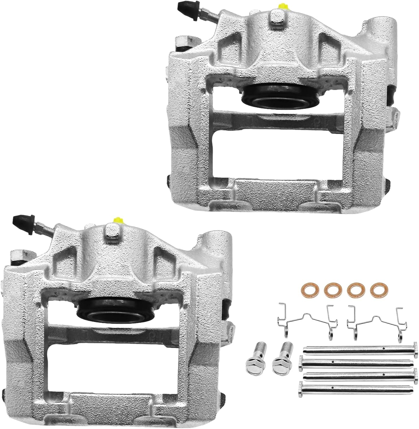 Front Brake Caliper Compatible with Lexus RX300 1999 2000 2001, 19-B1974A 19-B1975A, Driver and Passenger Side with Bracket