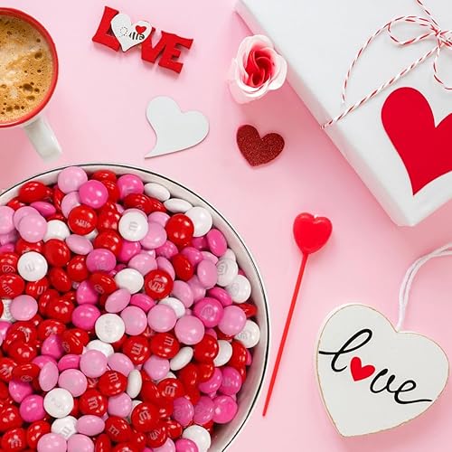 Miniatura 7 de Caramelos de San Valentín M&M's - Mezcla de cupido de chocolate con leche para regalo romántico de San Valentín, delicias de M&Ms Candy con leche