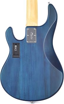 Amazon | Sterling By Musicman SUB STINGRAY RAY5 TRANS BLUE SATIN 5
