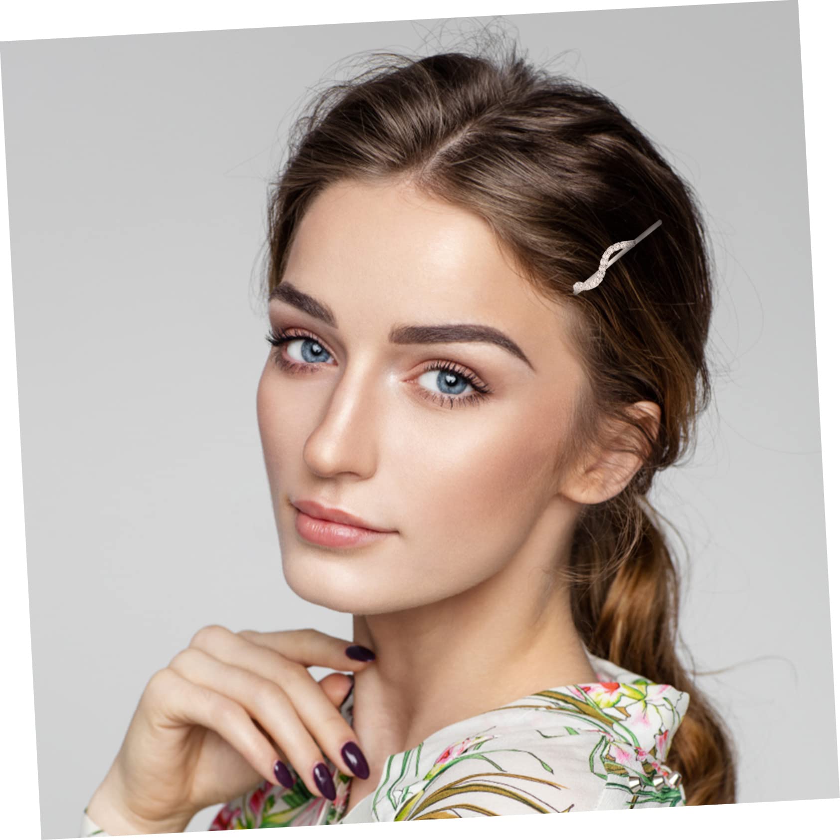 Healeved 48stücke Strass-haarspangen Für Frauen Glänzende Bobby Mit Einzelnen Reihen Für Elegantes Styling Für Alltag Hochzeiten Und Friseursalons
