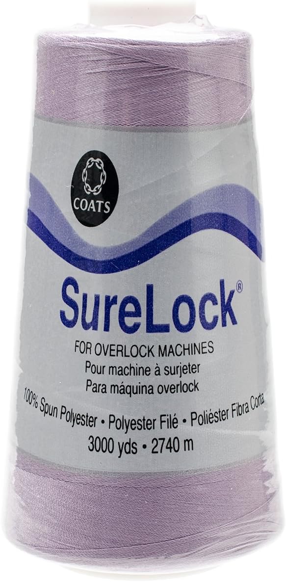Amazon.com: Coats Surelock Overlock Thread 3,000yd - Orchid