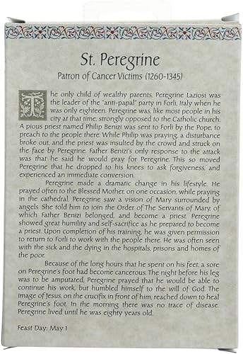 Miniatura 2 de Romano Patrons & Protectores St. Peregrine * Saint Católico Confirmación Santo