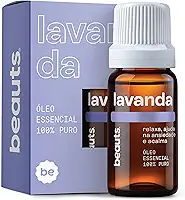 Óleo Essencial Lavanda Francesa - 100% Puro e Natural - Para Ansiedade, Estresse e Hora de Dormir - Calmante e Relaxante - Óleo Essencial Para Aromaterapia, Difusor, Massagem e Banho - 10 mL, Beauts