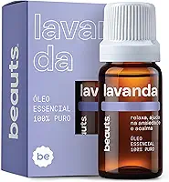 Óleo Essencial Lavanda Francesa - 100% Puro e Natural - Para Ansiedade, Estresse e Hora de Dormir - Calmante e Relaxante - Óleo Essencial Para Aromaterapia, Difusor, Massagem e Banho - 10 mL, Beauts