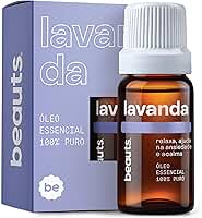 Óleo Essencial Lavanda Francesa - 100% Puro e Natural - Para Ansiedade, Estresse e Hora de Dormir - Calmante e Relaxante - Óleo Essencial Para Aromaterapia, Difusor, Massagem e Banho - 10 mL, Beauts