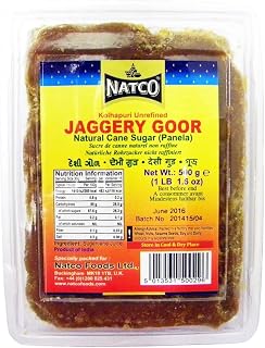 Natco - Jaggery Goor (kolhapuri unrefined) - Panela - 500g