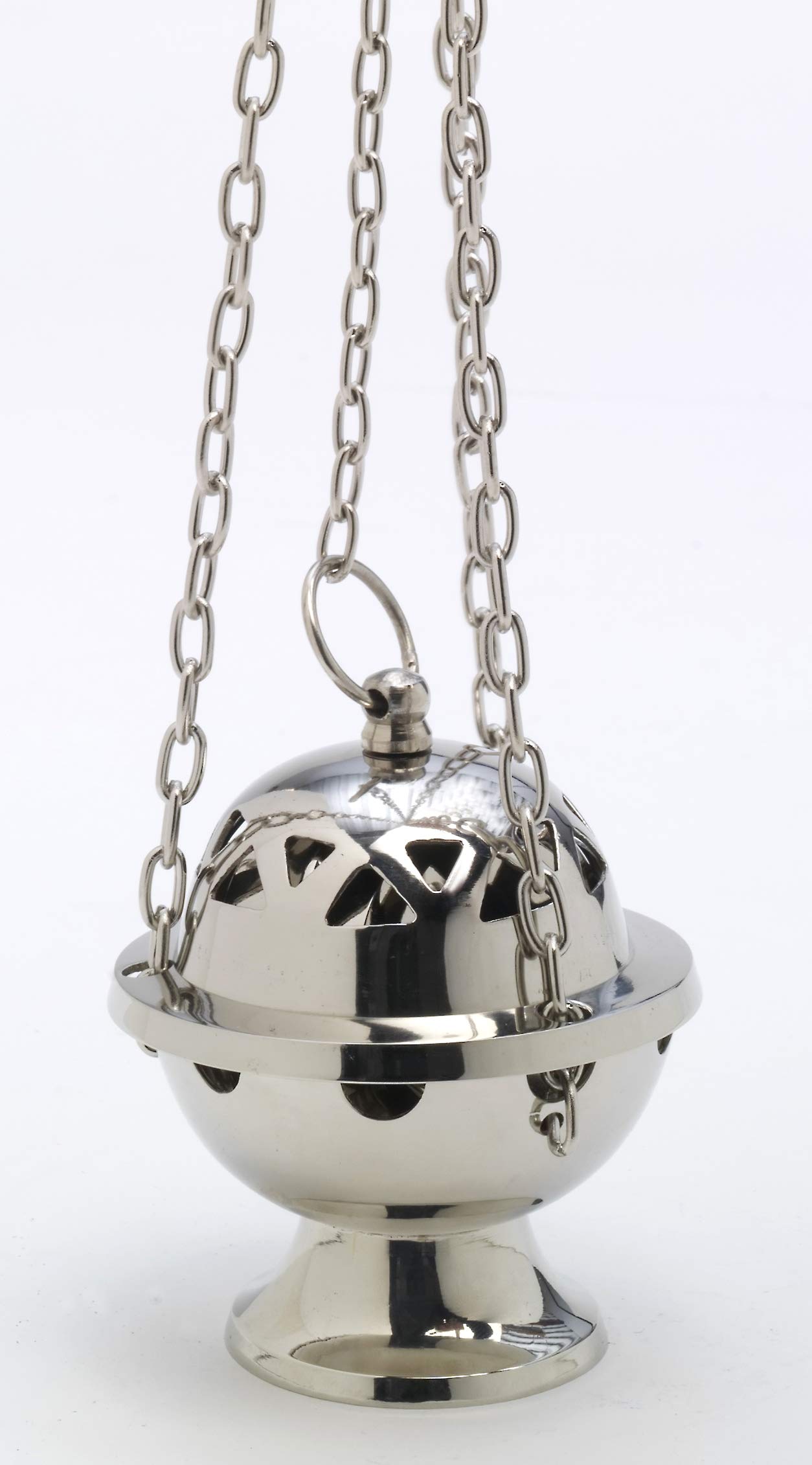 Hauteur 11 cm, Laiton nickelé, Argent