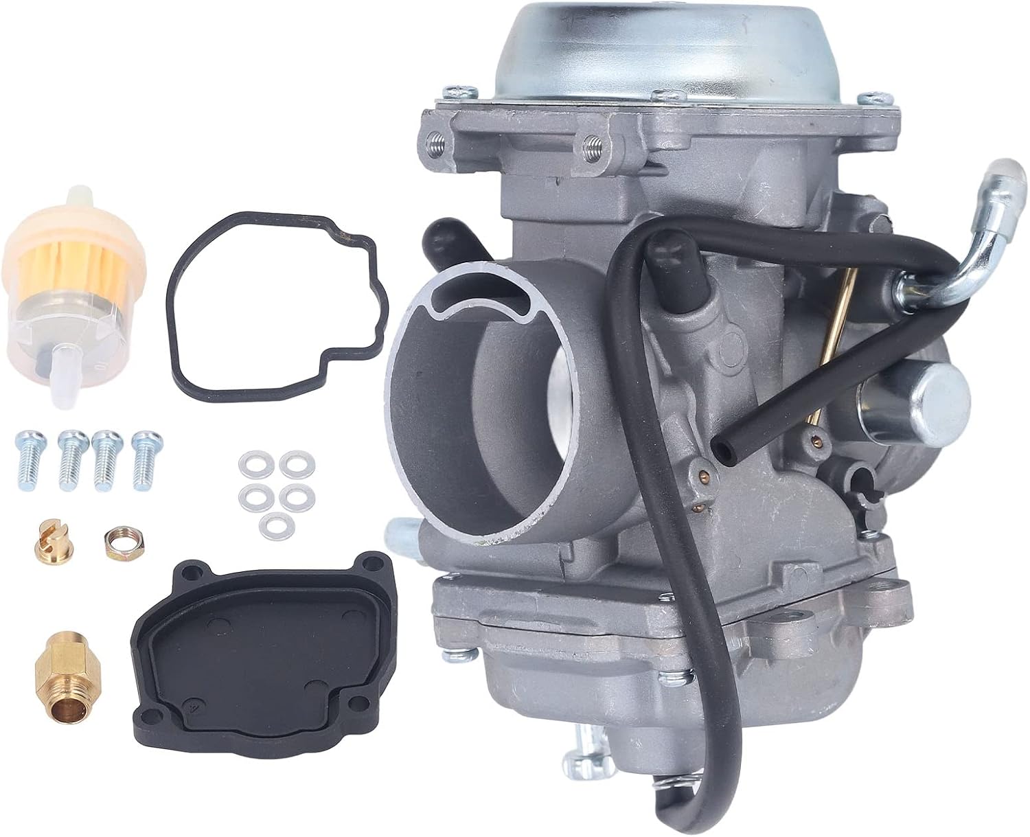 Qiilu для PD34J, карбюратор UTV 34 мм, 1253493, замена для ATP 330 2004–2005 гг., для XPEDITION 325 2000–2002 гг.