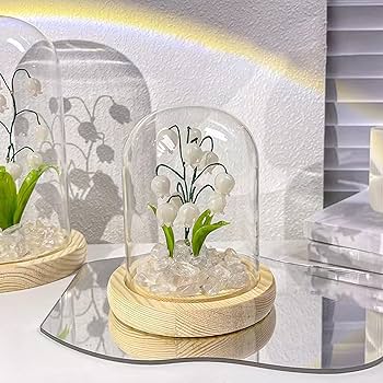 [美品]作家手作り1点物のガラスのランプ　クリスマスの光明にも美しい 市川硝子製作所｜ガラスのクリスマス・オブジェ ※数量限定