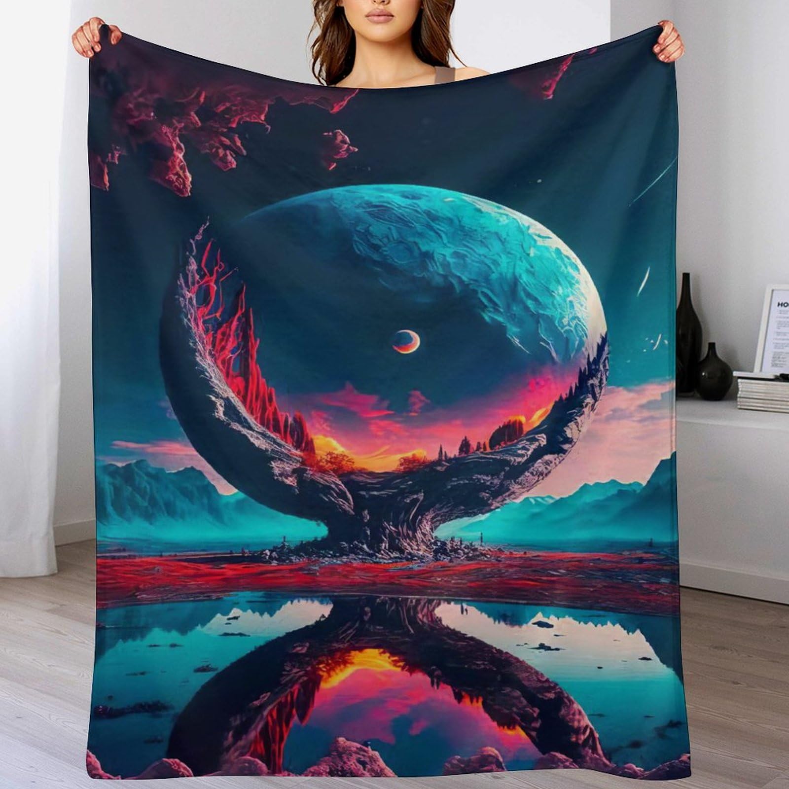 Couverture Arbre de Vie pour voyager plaid chaud de canapé et lit 150x200cm