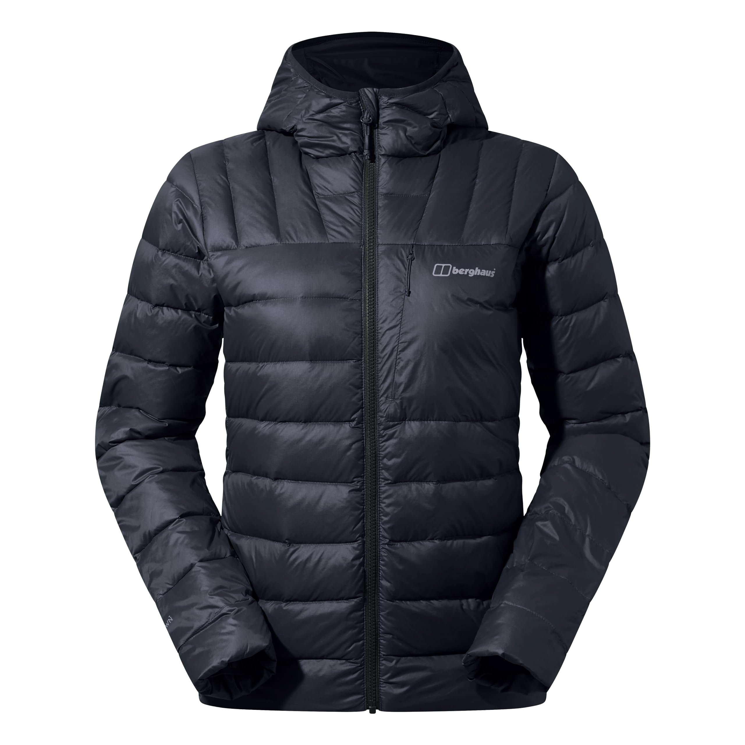 Berghaus Women's Silksworth Hooded Down Jacket | Padded Jacket | Extra Warm | Lightweight | Packable, Black, 6