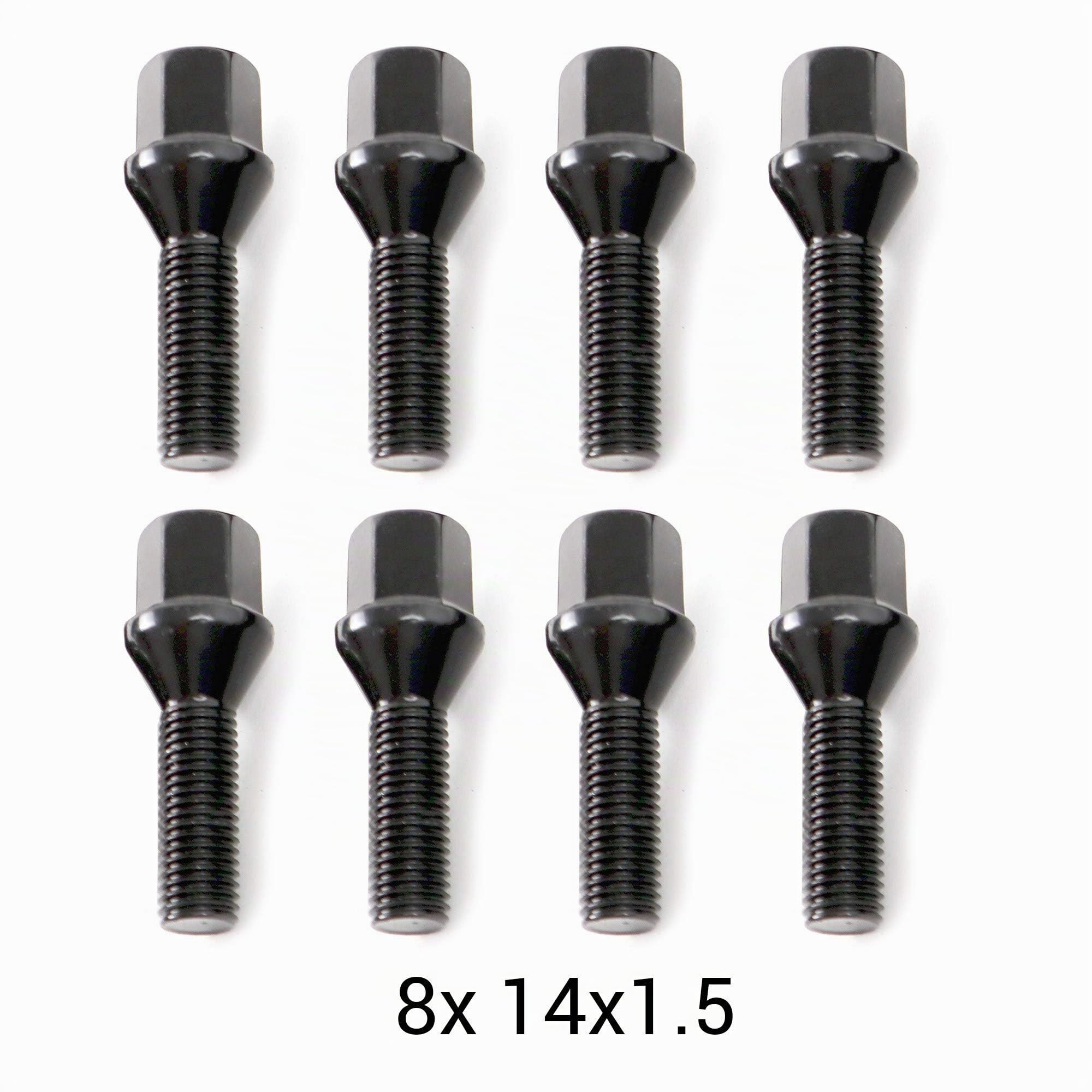 OMP Speed Jeu de 2 Élargisseurs de Voie (Entretoise de Roue) Épaisseur: 5 mm PCD: 4x108 CB: 57,1 OD: 139 Boulon x8 M14x1,5 Conique Aluminium Noir - OMPS08180501