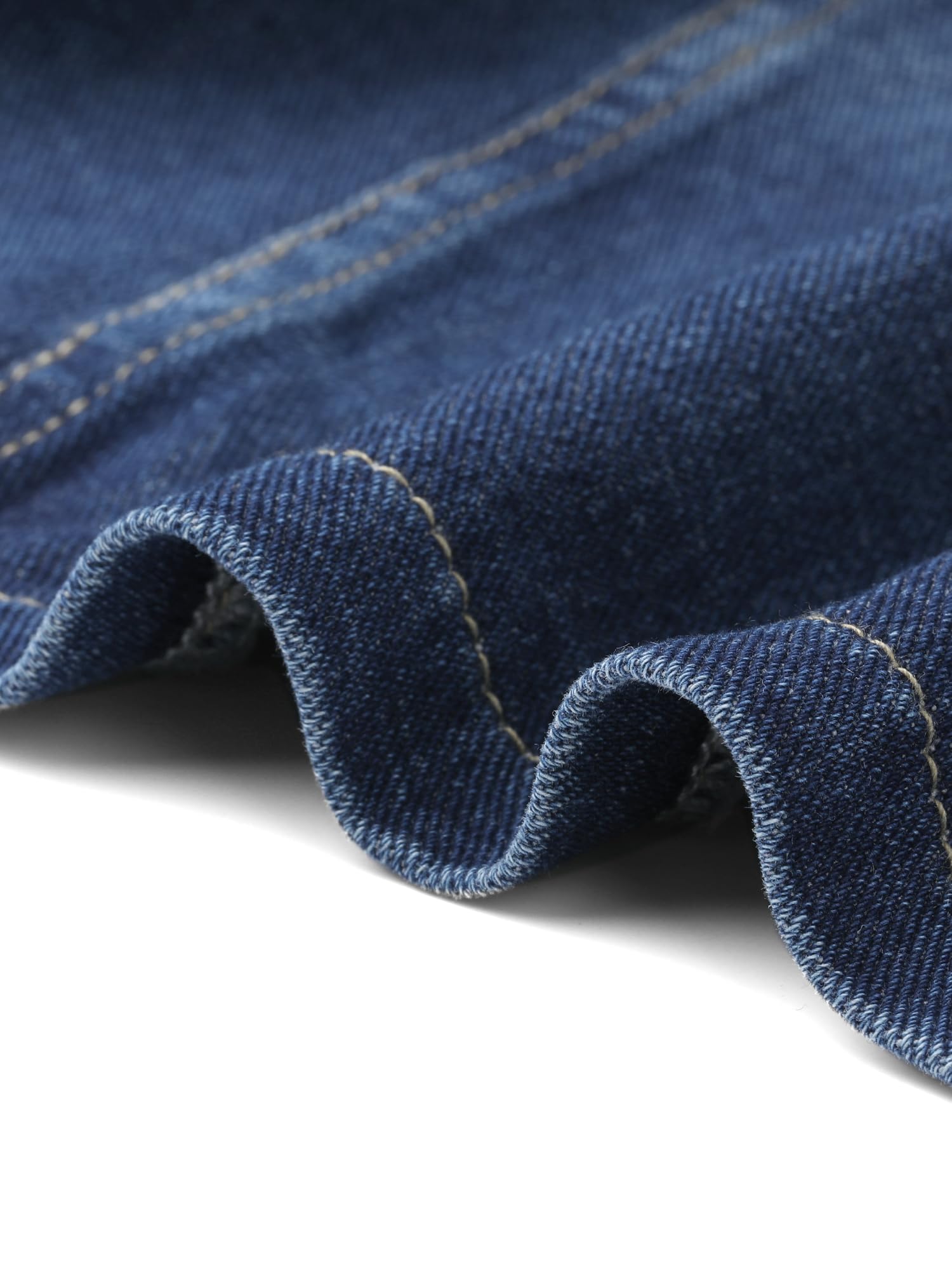 Allegra K Veste En Jean Femme Coupe Décontractée Col Boutonné Et Manches 3/4 Blouson Court En Denim