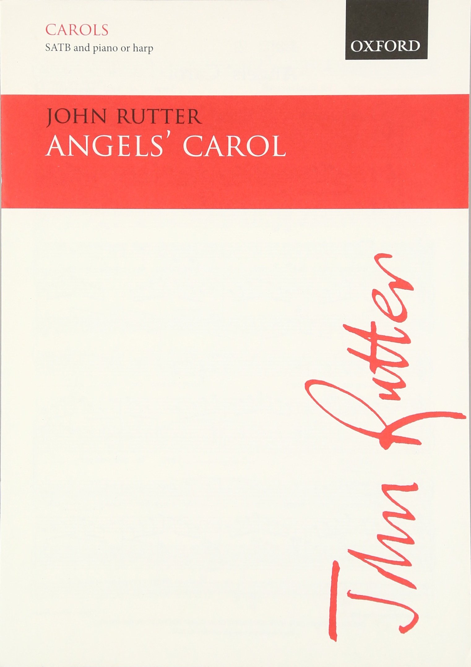 Angels' Carol: SATB vocal score