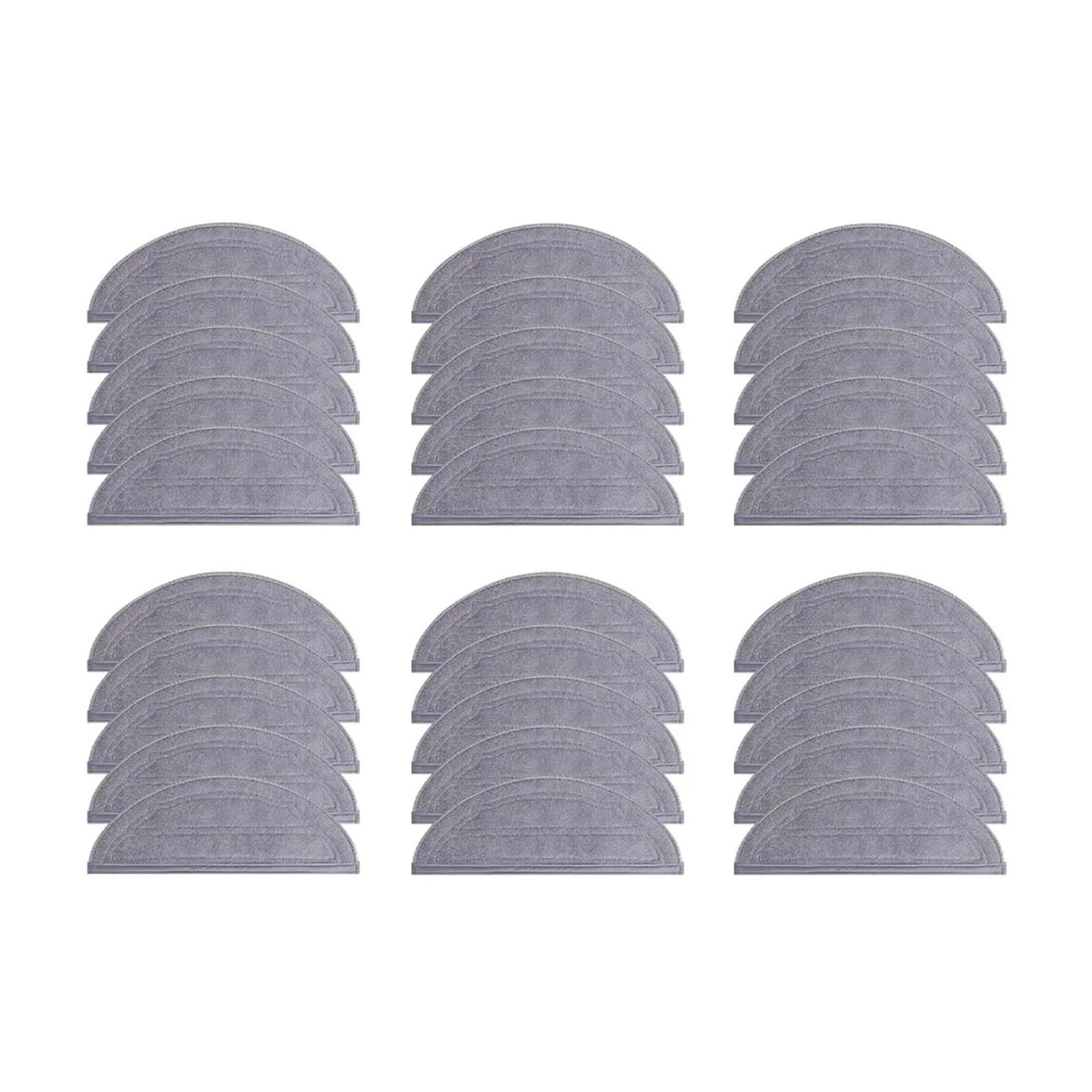 Mop Cloths，Compatible For Roborock，Q10 S5 Q10 S5+ Q10 VF Q10 VF+ Q10V Q10V+ S8 Pro S8 Pro+ Washable Mop Wipeds Pad Replacement Part(30pcs)