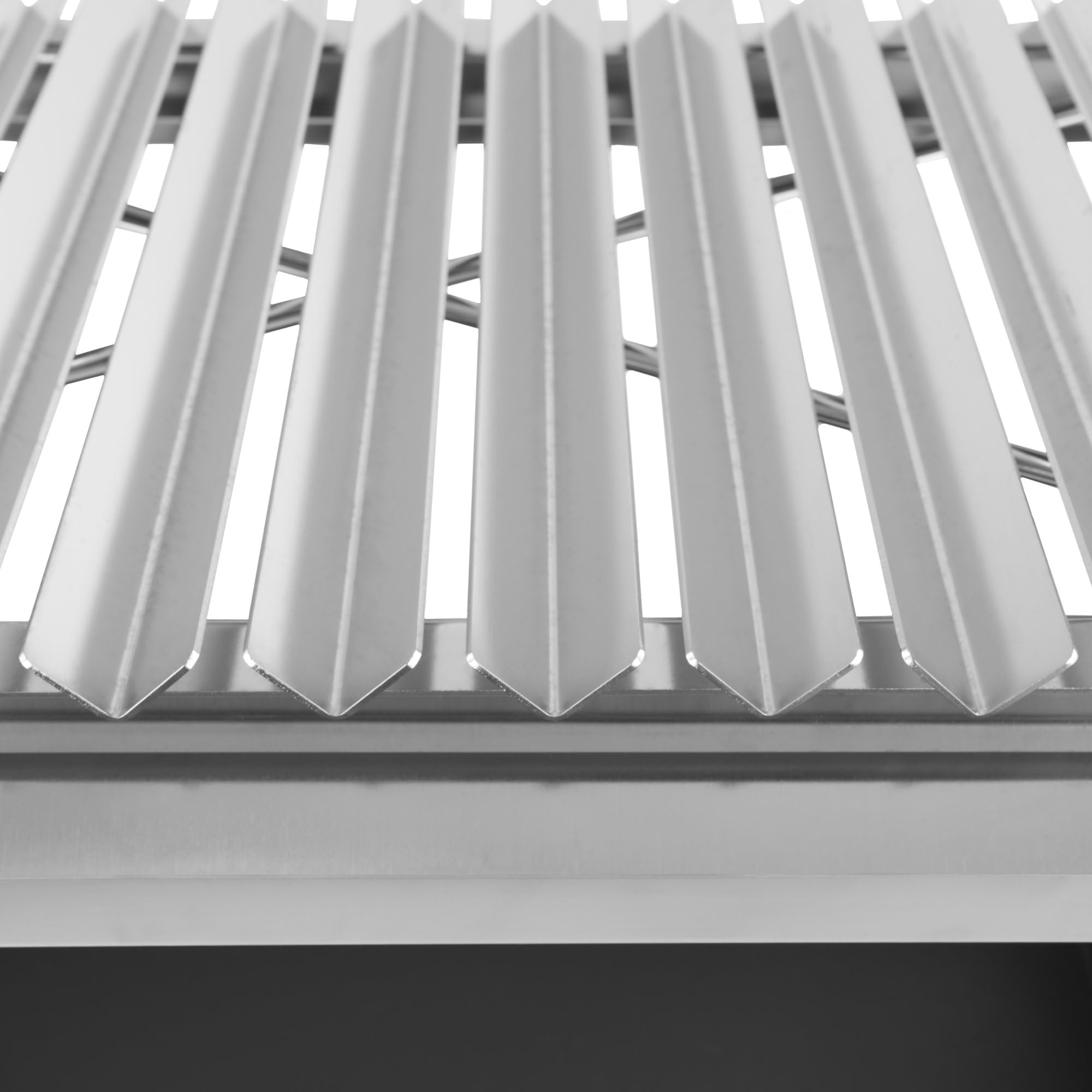BBQ-Toro Barbecue a carbonella argentina con ripiani laterali, in acciaio inox, 119 x 45 x 135 cm