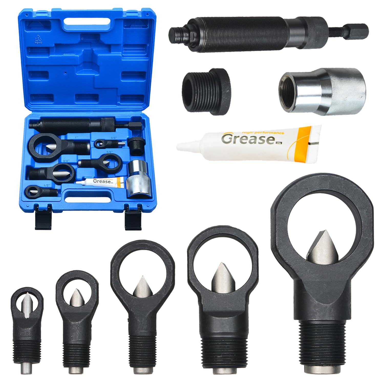 Prokomon Hydraulic Nut Splitter Tool;Metal Nut Cutter Splitter;Nut Removal Tool for Broken Damaged Corroded Nut Bot