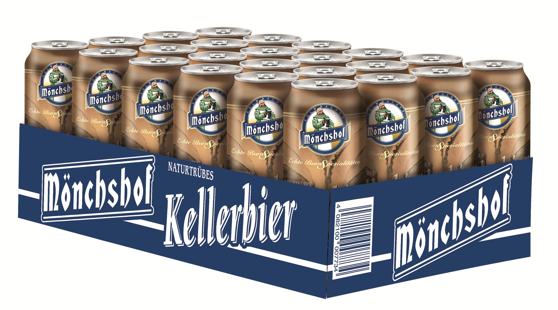 Mönchshof Kellerbier - 24 Dosenbiere 0,5 l EINWEG (24 x 0,5 l)