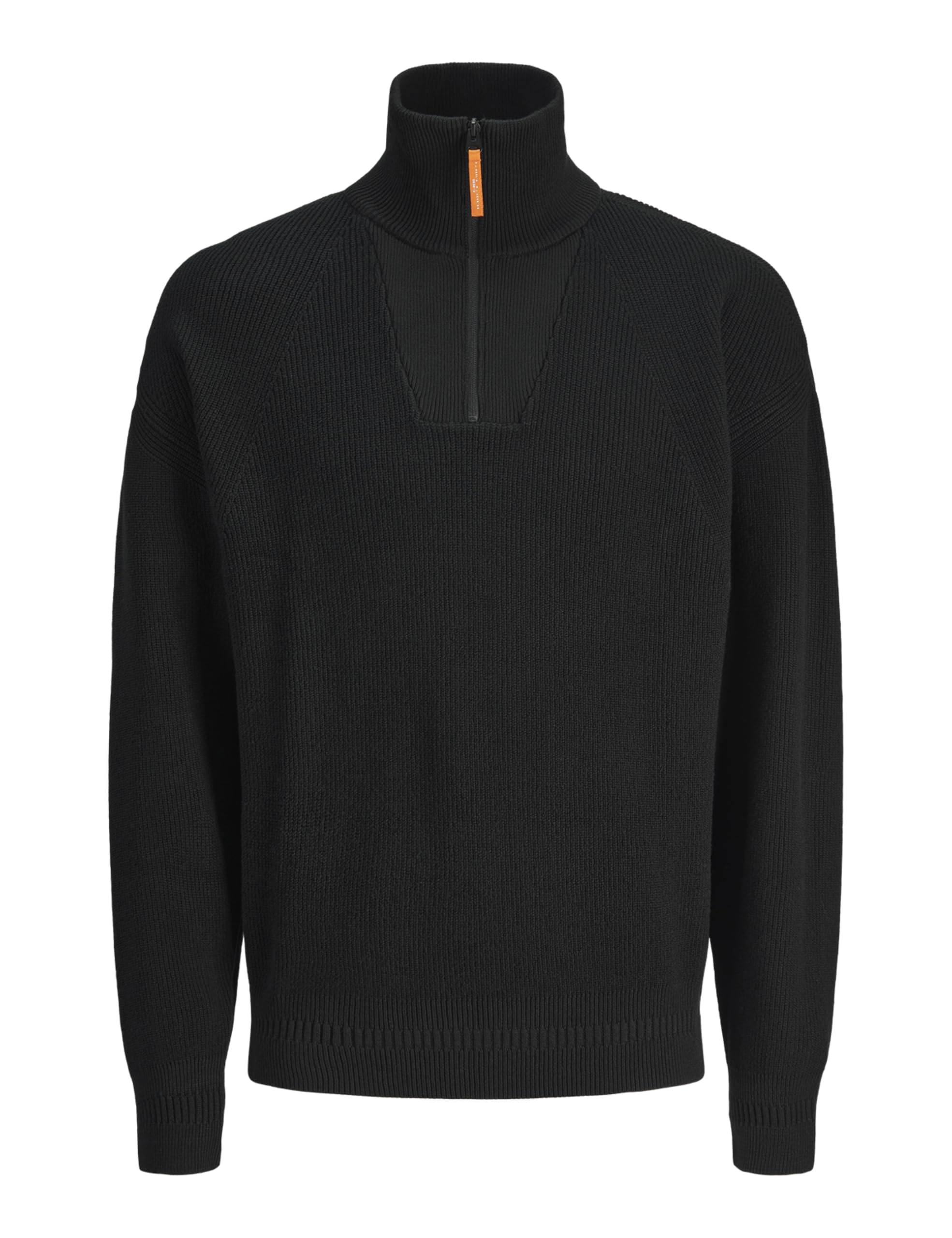 Jack & Jones Jcooutdoor - Maglia A Mezza Zip, Collo Alto Maglione Lavorato a Maglia Uomo (Pacco da 1)