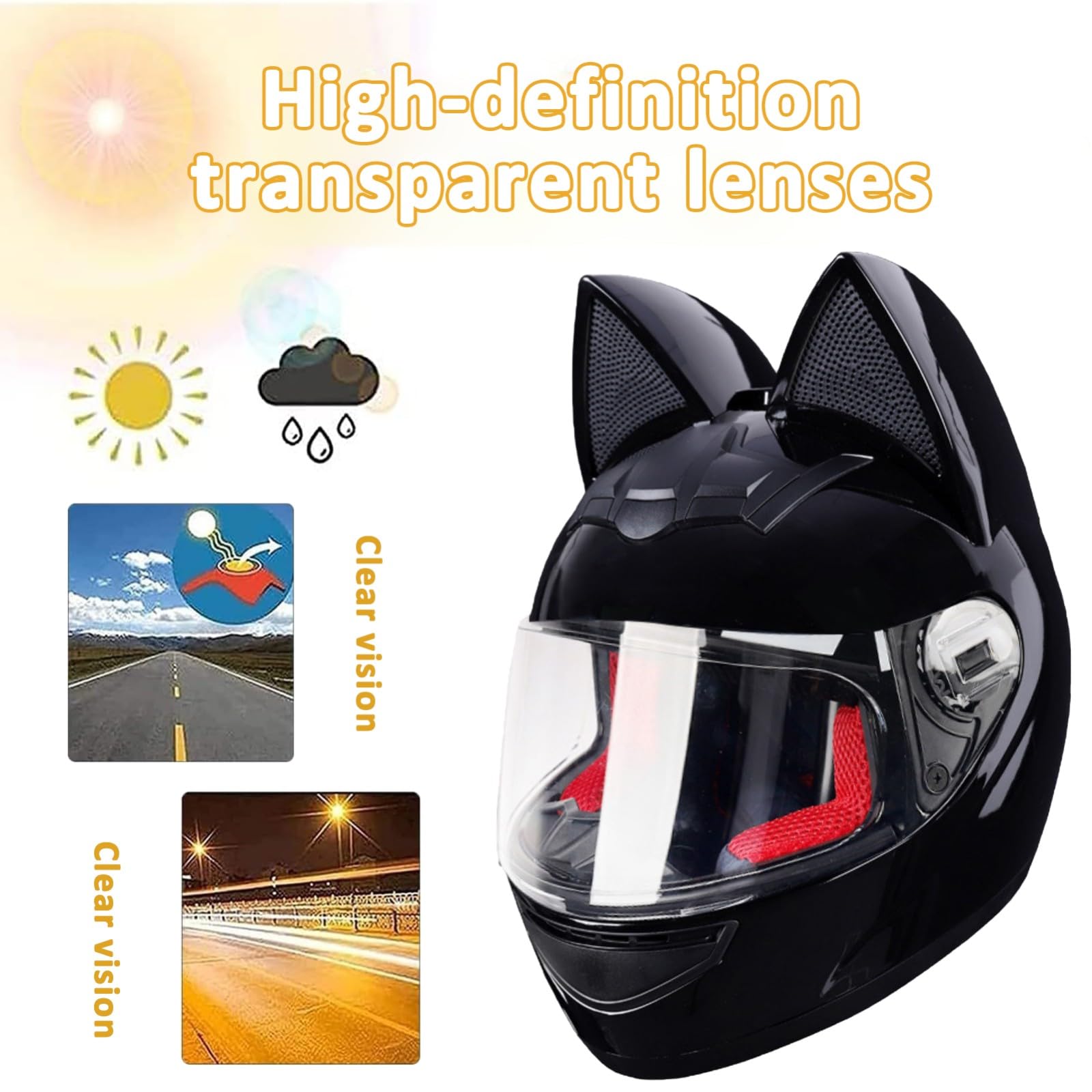 Kask motocyklowy motocyklowy, damski kask motocyklowy, kask motorowerowy z wizjerem, homologacja ECE 2205, na wszystkie pory roku