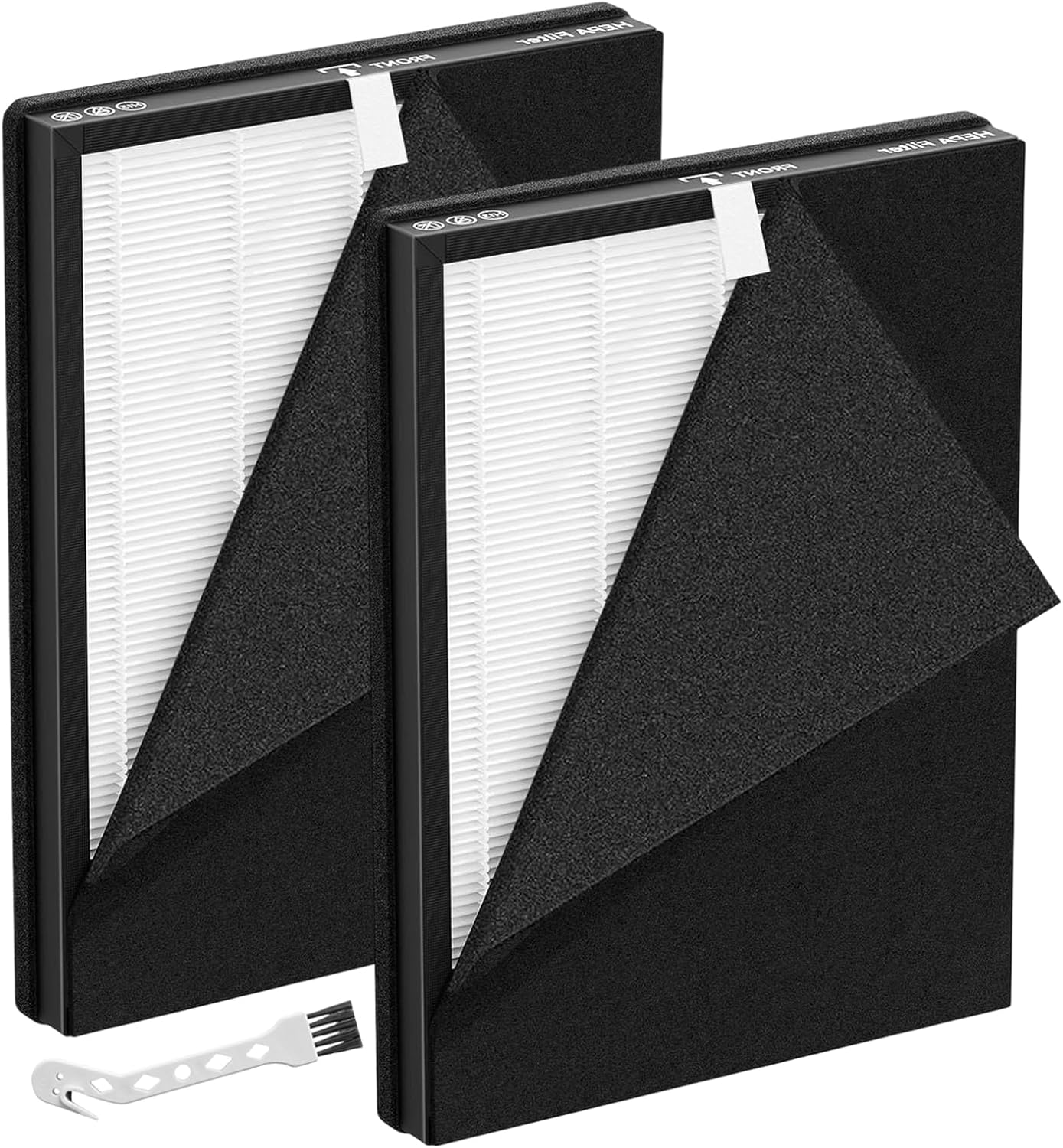 AP300 Replacement Filter Compatible with DBFIT AP300 Air Purifier 3-in-1 Washable Pre-Filter HEPA & Activated Carbon Filter for Home Large Room Bedroom Office, 2 Pack