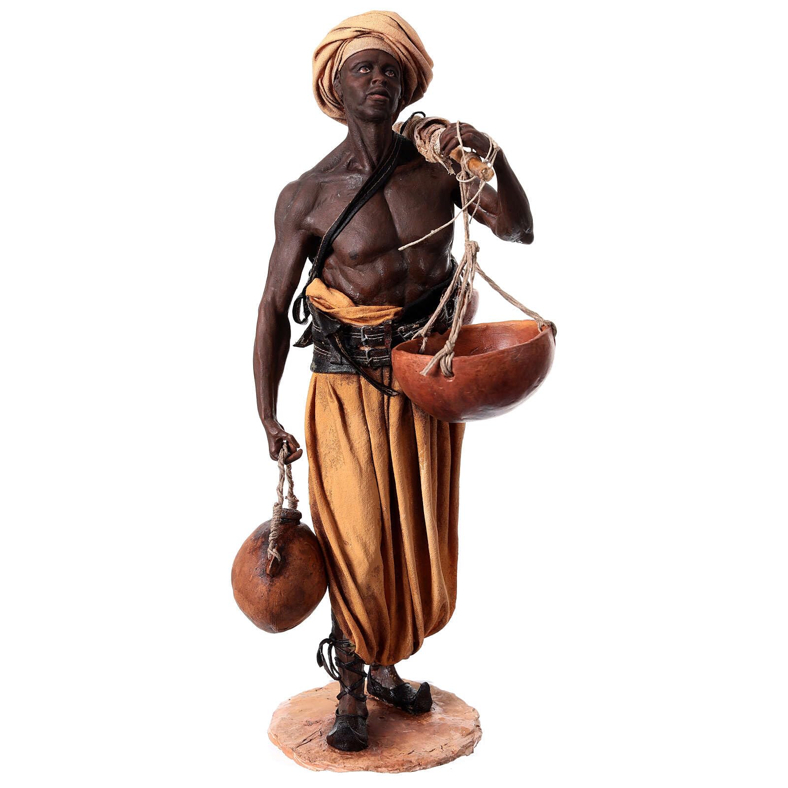 Holyart Slave with naked torso, 30 cm Tripi Nativity Scene