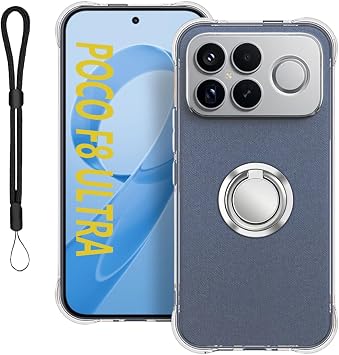 Case for Xiaomi POCO F8 Ultra 5G Case, Protective Cover, Made of TPU, Soft Touch, Screen & Camera Protection, Shock Resistant, Thin, Lightweight, Fingerprint Prevention, Easy Installation