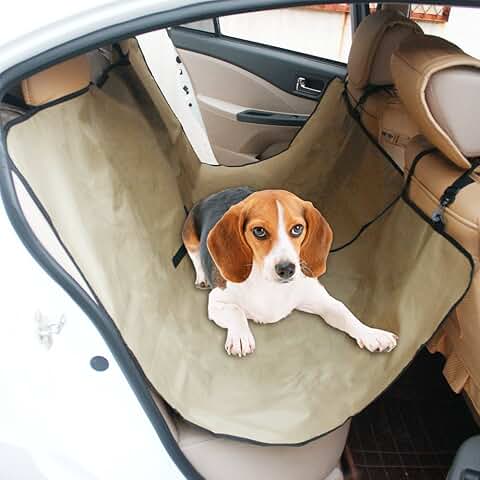 TV Items Auto Pet Seat Cover EL-0138 Polyester with Waterproof Machine-Washable Protection Dirt Dander and Spills