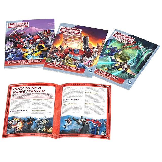 Foto 3 de 6 de Renegade Game Studio - Transformers RPG - Caja para Principiantes