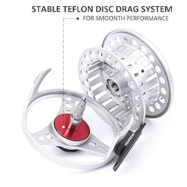 M MAXIMUMCATCH Maxcatch ECO Fly Reel Large Arbor with Diecast Aluminum Body (3/4wt 5/6wt 7/8wt) (ECO Reel, 5/6 Weight)