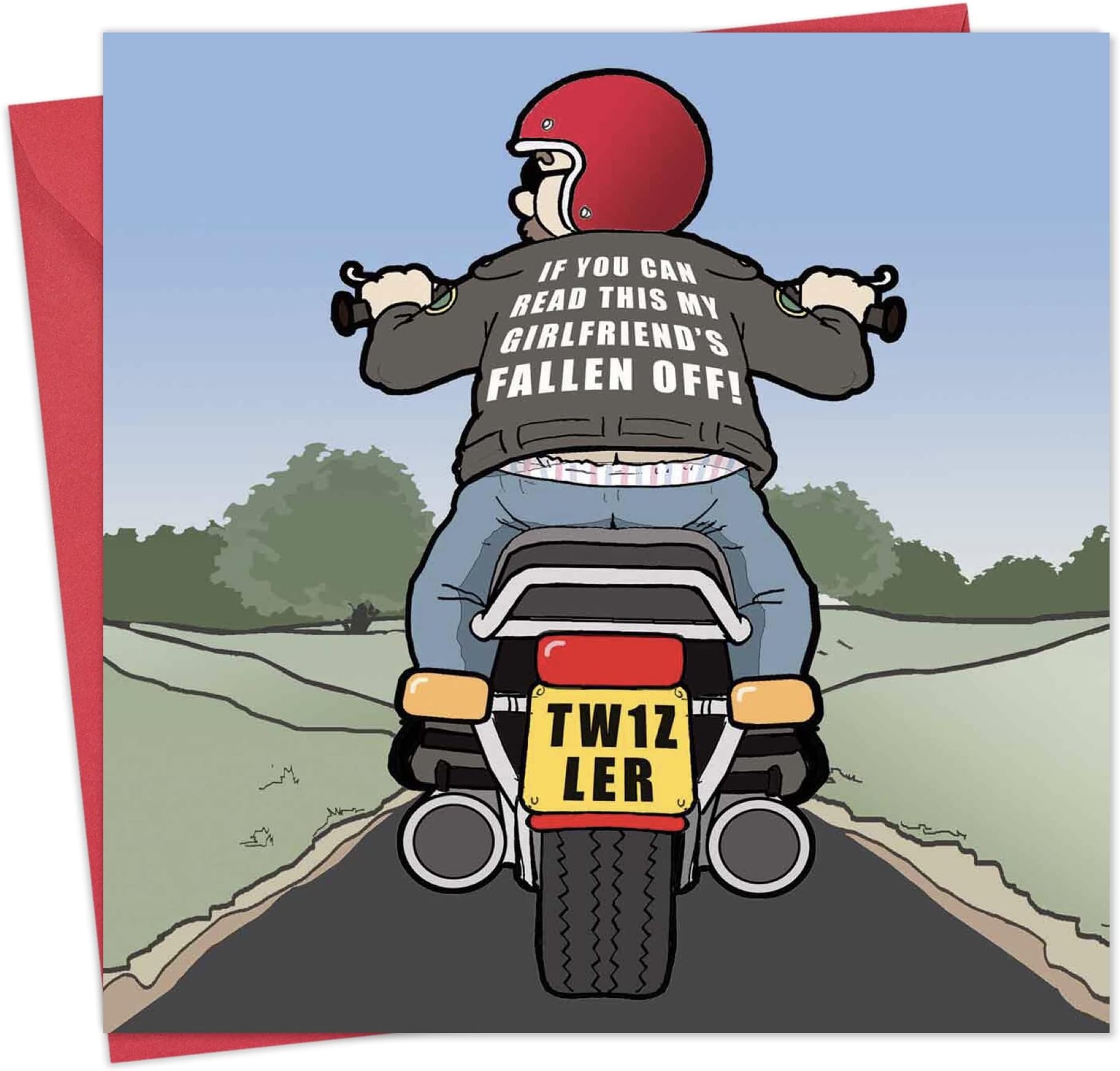 Vintage Classic Motorbike Birthday Card Amazon.co.uk