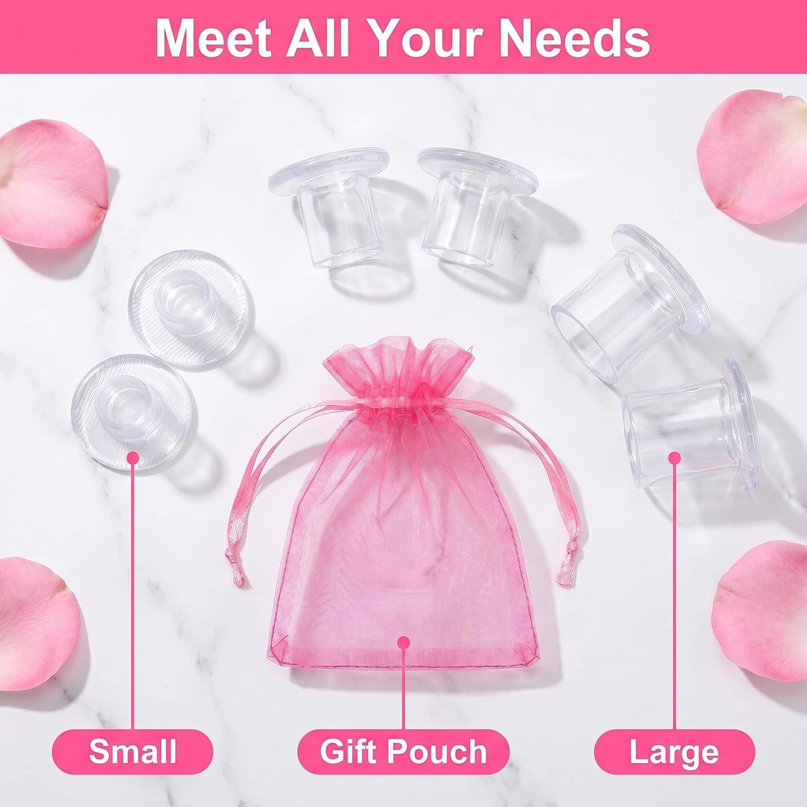 30 pares de protectores transparentes de tacón alto para zapatos, topes para caminar sobre hierba, pequeño/medio/grande