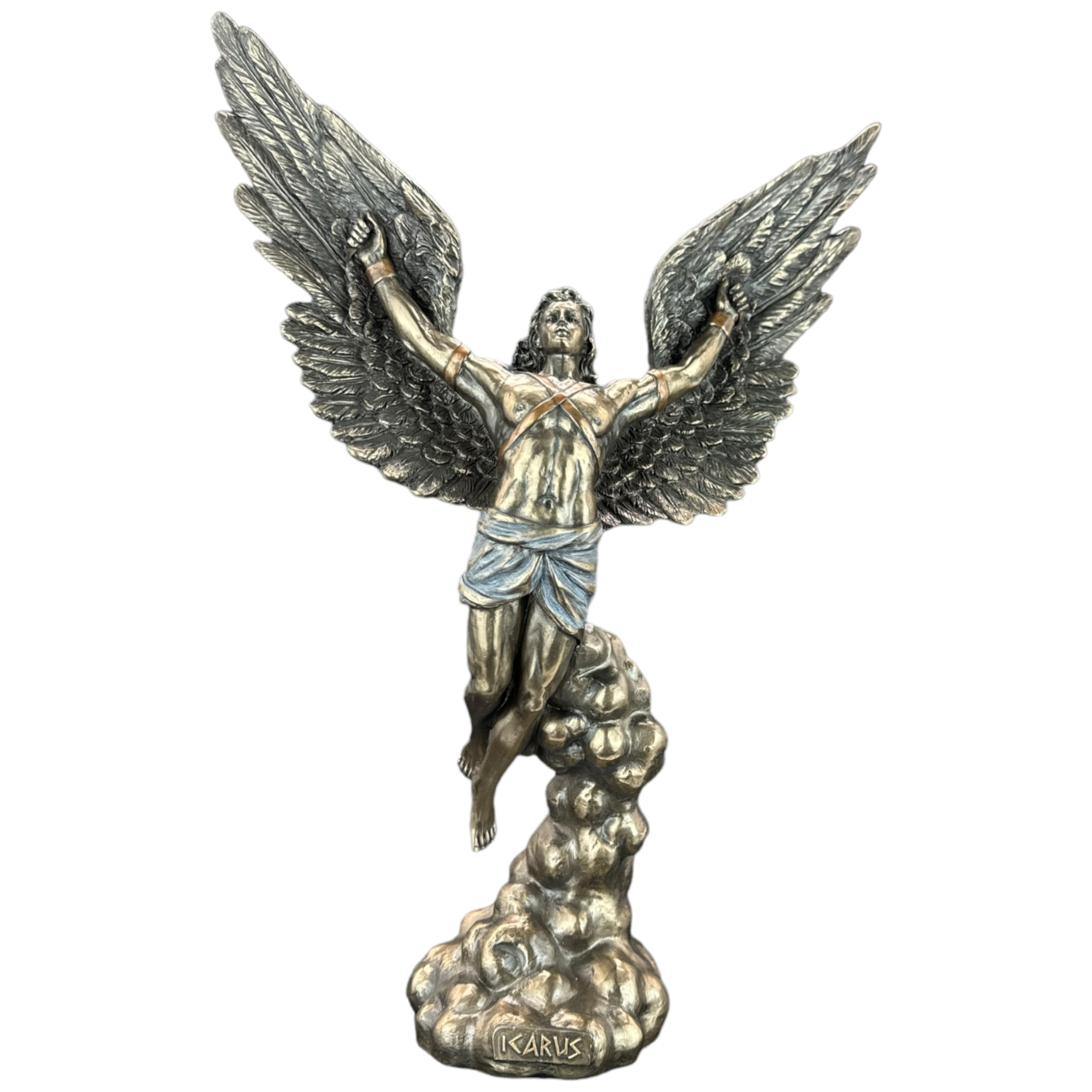 57 SPECIAL REPLICAS Rzeźba dekoracyjna Lot Ikara figurka z brązu jako prezent do salonu, dekoracja figurki, dekoracja