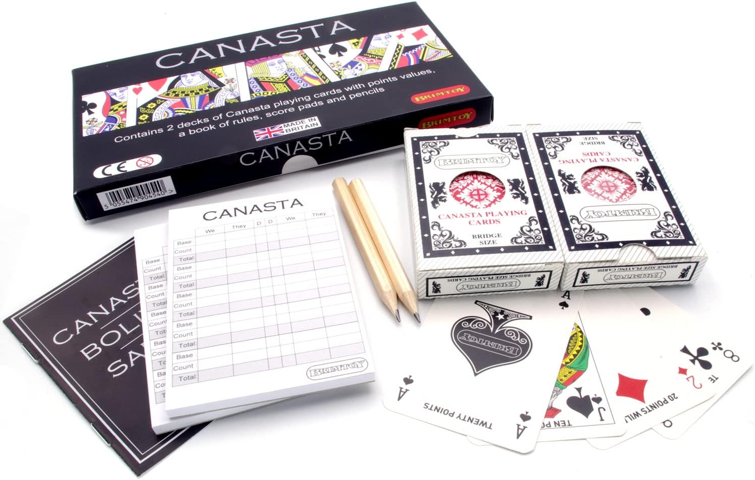 Brimtoy Canasta boxed card game